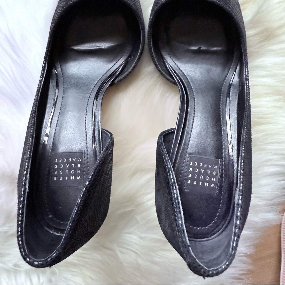 Black House White Market Shiny D'Orsay Pumps - Picture 9 of 11